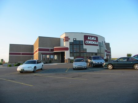 NCG Cinema - Alma - Front From Parking Lot